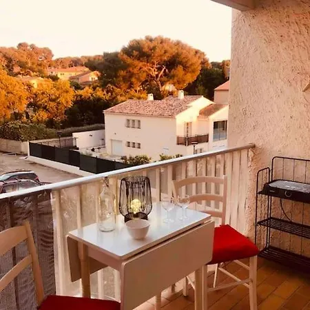 Au Calme A 2min Parking Balcon Wifi Clim! Six-Fours-les-Plages